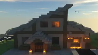 Minecraft Cozy House Schematic (litematic)